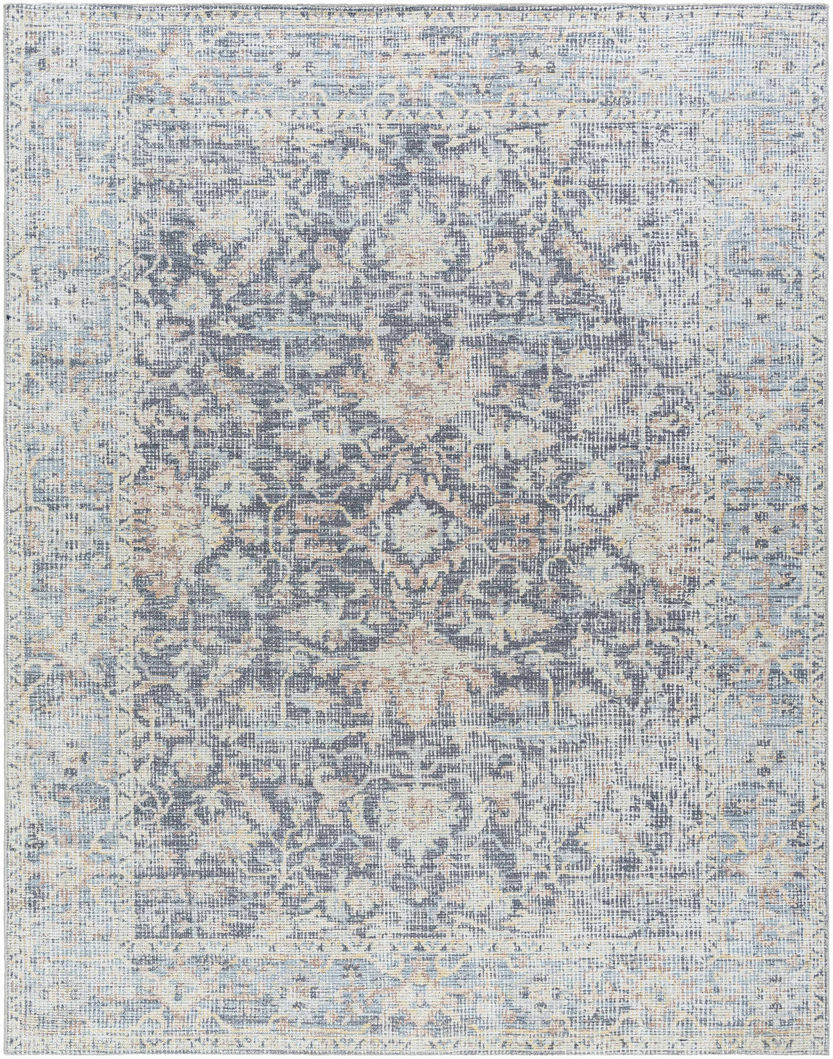 Livabliss x Our PNW Home Olympic Damask Navy Rug-0