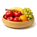 Bamboo Fruit Bowl & Home Decor Bowl (Natural)-0