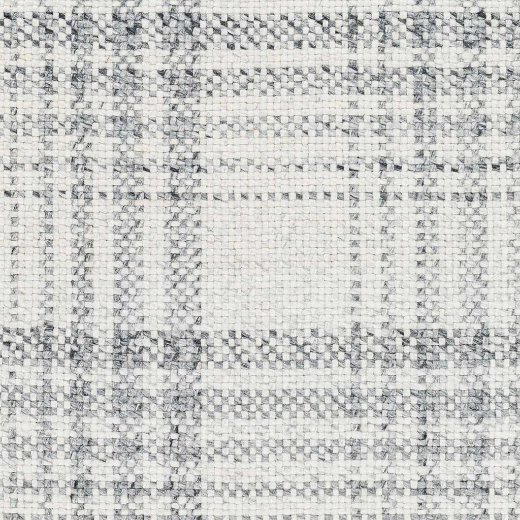 Inara Gray Plaid Area Rug - Clearance-3