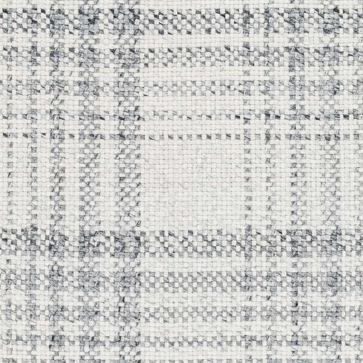 Inara Gray Plaid Area Rug - Clearance-3