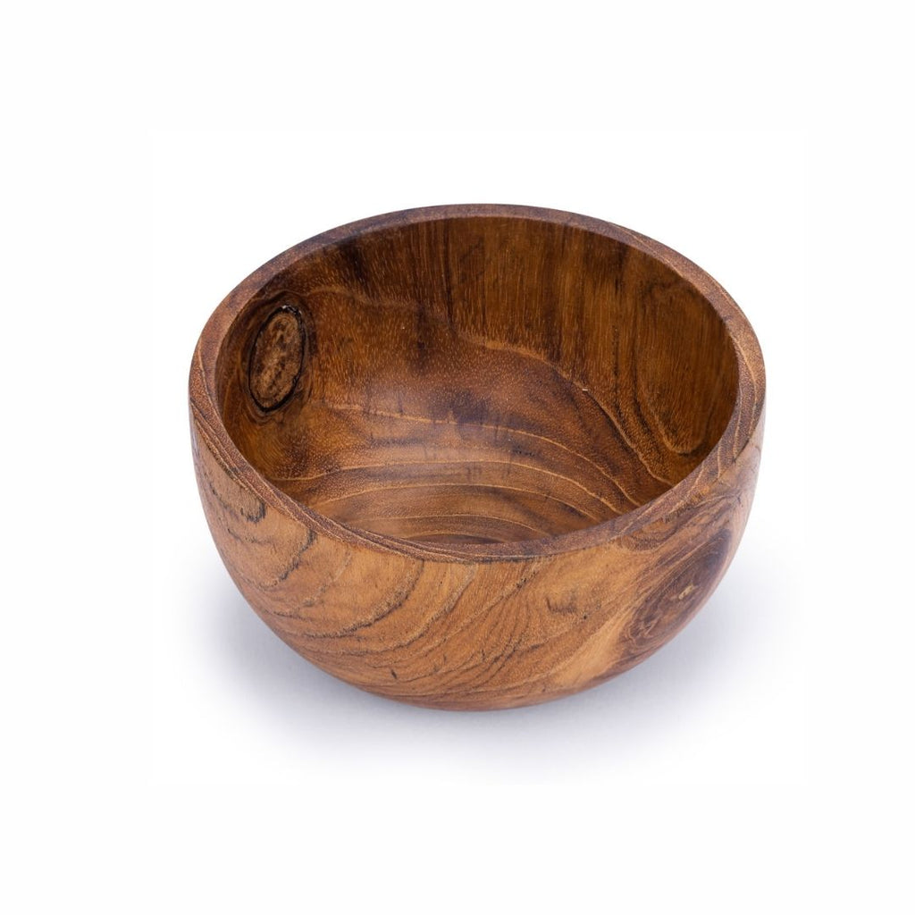 Upcycled Handmade Small Wooden Bowl (2 patterns)-1